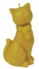 Silicone mould - cat in a scarf - height 10cm